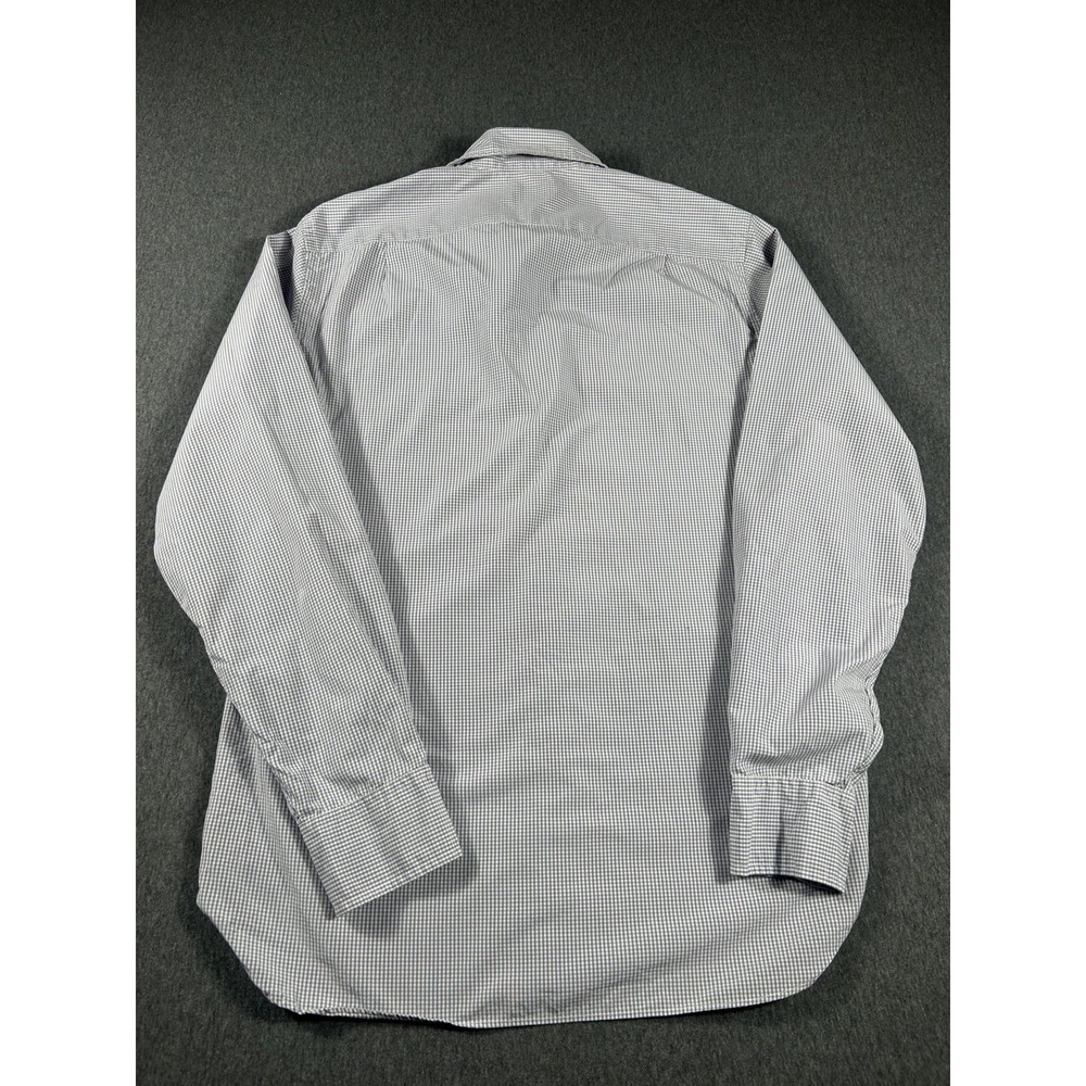 J.Crew Men's 2-Ply 100%Cotton Gingham Button-UpShirt Size‎ S - Picture 3 of 6